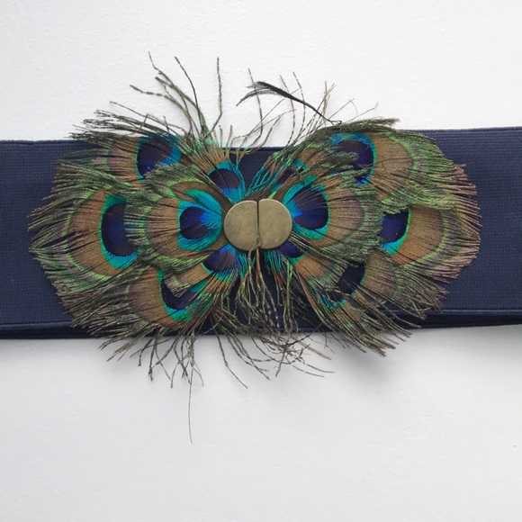 Accessories - Peacock Feather Belt